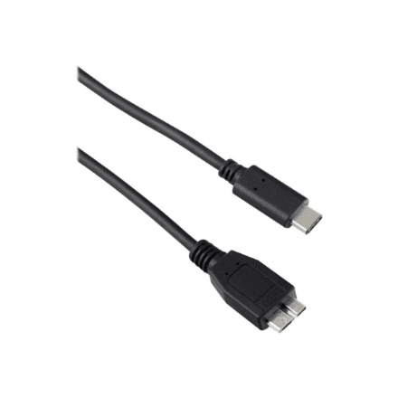 Targus 1 m USB-C To USB-MicroB 3.1 Gen2 (10 Gbps 3 A) Cable - Black - B2B only | Targus