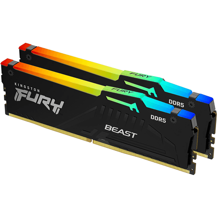Kingston | Fury Beast | 32 Kit (16GBx2) GB | DDR5 | 6000 MHz | PC/server | Registered No | ECC No