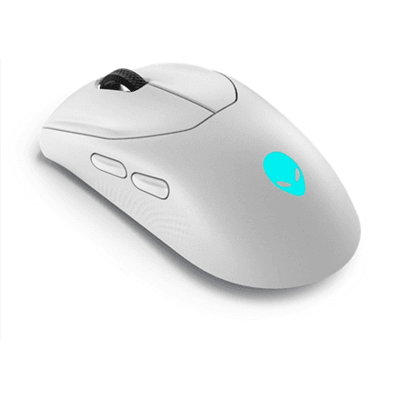 Dell | Mouse | Alienware Tri-Mode AW720M | Wireless | 2.4GHz Wireless Gaming Mouse | Wireless - 2.4 GHz, Bluetooth 5.1. USB-C | Lunar light