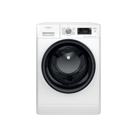 Whirlpool | Washing machine | FFB 9479 BV EE | Energy efficiency class A | Front loading | Washing capacity 9 kg | 1400 RPM | Depth 63 cm | Width 59.5 cm | Digital | Steam function | White