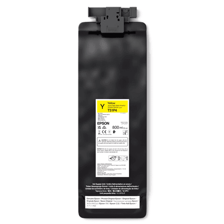 Epson UltraChrome GS3 T51P400 (800ML) | Ink pack | Yellow