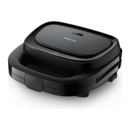Philips Sandwich Maker | HD2332/90 3000 Series | 750 W | Number of pastry 2 | Belgium | Black