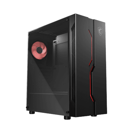 MSI MAG VAMPIRIC 010M PC Case, Midi-Tower, USB 3.2, Black | MSI | MAG VAMPIRIC 010M | Black | ATX