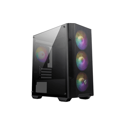 MSI | PC Case | MAG FORGE M100A | Black | Micro ATX Tower | ATX