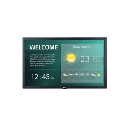LG 22SM3G-B 21.5“ 1920x1080/250cd/m2/14ms/ HDMI USB | LG | 22SM3G | 21.5 " | Landscape | 16/7 | WebOS | 14 ms | 178 ° | 178 ° | 250 cd/m²