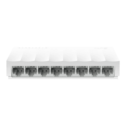 TP-LINK | 8-Port 10/100Mbps Desktop Network Switch | LS1008 | Unmanaged | Desktop | Power supply type External