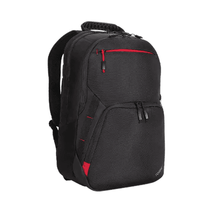 Lenovo | Essential | ThinkPad Essential Plus 15.6-inch Backpack (Sustainable & Eco-friendly, made with recycled PET: Total 28% Exterior: 60%) | Backpack | Black