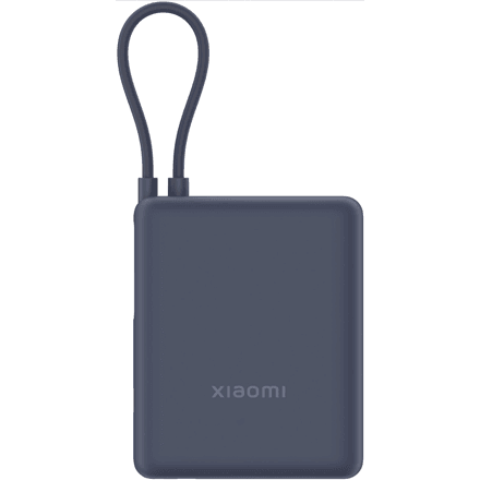 Xiaomi 33W Power Bank (Integrated Cable) | 10000 mAh | USB-C | Ice Blue