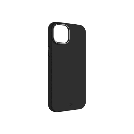 Fixed | MagFlow | Back cover | Apple | iPhone 15 | Liquid silicon | Black
