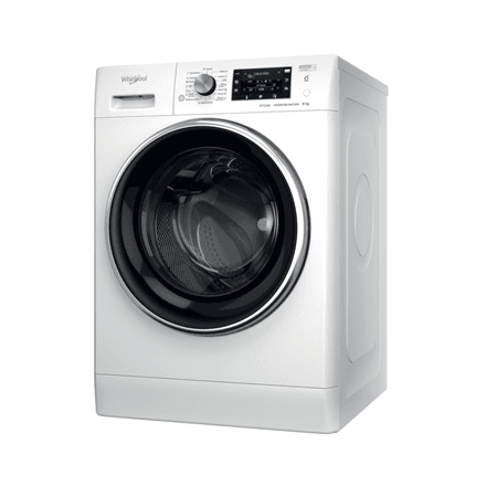 Whirlpool | Washing machine | FFD 9489 BCV EE | Energy efficiency class A | Front loading | Washing capacity 9 kg | 1400 RPM | Depth 63 cm | Width 60 cm | Display | LCD | Steam function | White