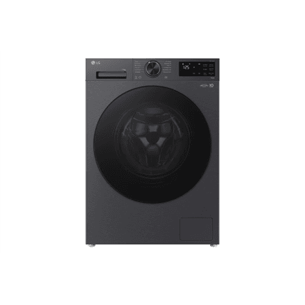 LG | Washing machine | F4X5011TBB | Energy efficiency class A | Front loading | Washing capacity 11 kg | 1400 RPM | Depth 57 cm | Width 60 cm | Display | LED | Steam function | Direct drive | Wi-Fi | Matte Black