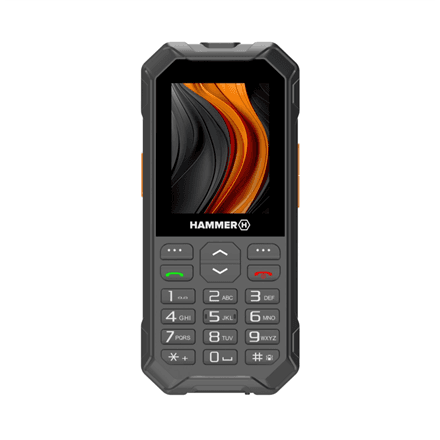 Hammer 6 LTE | Black | 2.4 " | IPS | 48 MB | 128 MB | Dual SIM | Nano SIM | 3G | Bluetooth | 2.1 | USB version Type-C | Built-in camera | Main camera resolution 2 MP | 2500 mAh