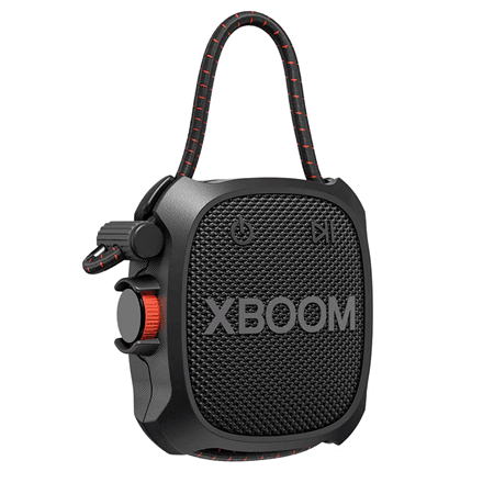 LG Speaker with Rugged Design | XBOOM Go XG2 | Waterproof | Bluetooth | Wireless connection | Portable