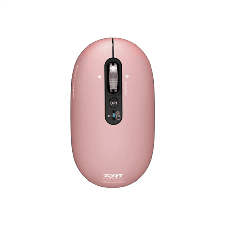 PORT CONNECT Mouse | PURE MAC | Wireless | Bluetooth | Pink