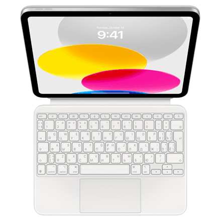 Apple | Magic Keyboard Folio for iPad (10th generation) | Compact Keyboard | Wireless | Russian