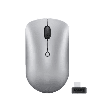 Lenovo | Compact Mouse | 540 | Wireless | Red optical sensor | 2.4 GHz via USB-C | Cloud Grey | 1 year(s)