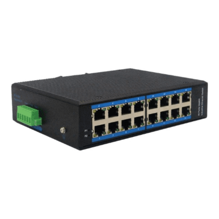 DIGITUS 16 Port 10/100/1000Mbps Industrial Switch | Digitus