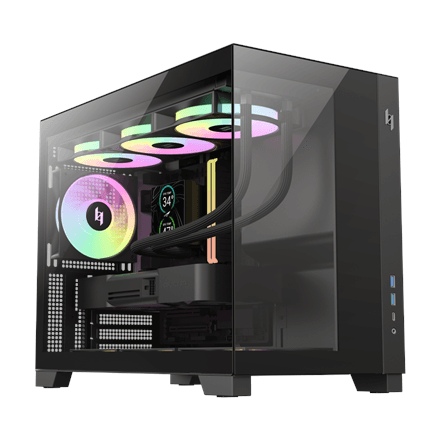Gamemax Case | NEX C33 BK | MATX/BTF