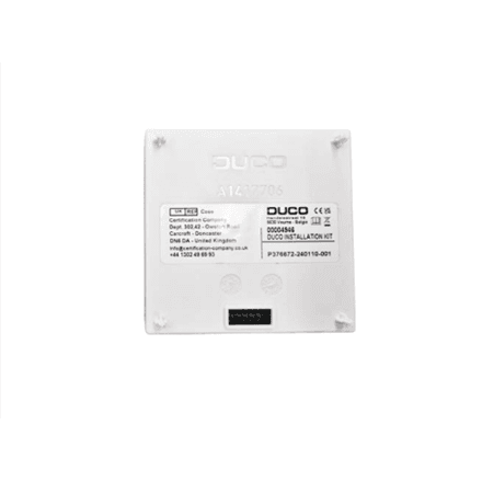 DUCO nstallation Kit (Silent Connect, Focus, Energy Comfort (Plus), Premium and Sky)