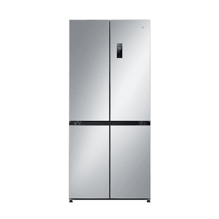 Xiaomi Mijia Refrigerator Cross Door 502L EU | Energy efficiency class E | Free standing | Side by Side | Height 191.2 cm | No Frost system | Fridge net capacity 326 L | Freezer net capacity 176 L | 37 dB | Brushed Si...
