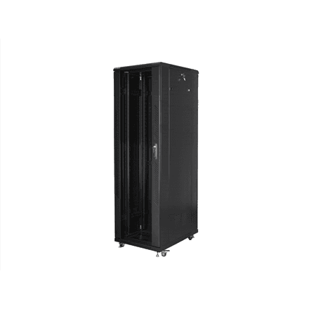 Lanberg | Rack cabinet 19" free-standing 42U/800x800 (flat pack) | FF01-8842-12B | Black