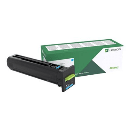 Lexmark CX860 Cyan Return Programme 55K Toner Cartridge | Lexmark 82K2UC0 | Lexmark - High Yield - cyan - original - toner cartridge - LCCP, LRP | Toner cartridge | Cyan