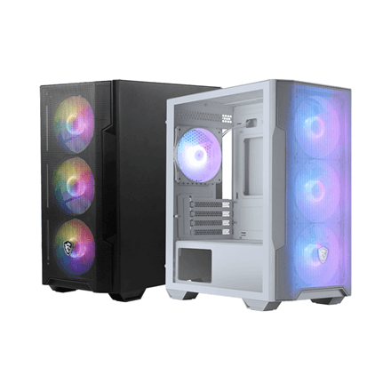 MSI PC Case | MAG FORGE M100R | Side window | White | Micro ATX Tower | ATX
