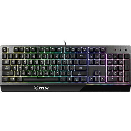 MSI | Vigor GK30 | Gaming Keyboard | Wired | RGB LED light | US | Black