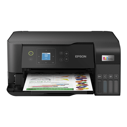 Epson | Multifunctional printer | EcoTank L3560 | Inkjet | Colour | Inkjet Multifunctional Printer | A4 | Wi-Fi | Black