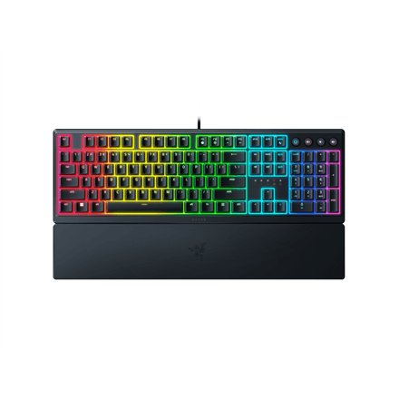 Razer | Gaming Keyboard | Ornata V3 | Gaming keyboard | Wired | RGB LED light | NORD | Razer Mecha-Membrane | Black