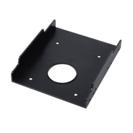 Logilink | Harddisk Mounting Bracket, 1x 2.5" to 3.5" | *Mounting Frame for 1 HDD/SSD*Shockproof and solid mounting*8x assembly screws within package contents*Material: Plastic*Incl. SATA cable and SATA power adapter...