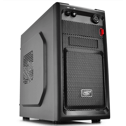 Deepcool | Smarter | USB 3.0 x1, USB 2.0 x 1, Mic x1, Spk x1 | Black | Micro ATX | ATX