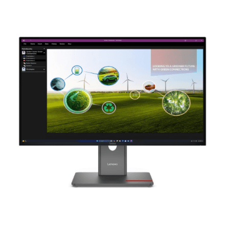 Lenovo | ThinkVision | P27Q-40 | 27 " | IPS | 16:9 | 120 Hz | 4 ms | 350 cd/m² | HDMI ports quantity 1 | Eclipse black | Warranty 36 month(s)