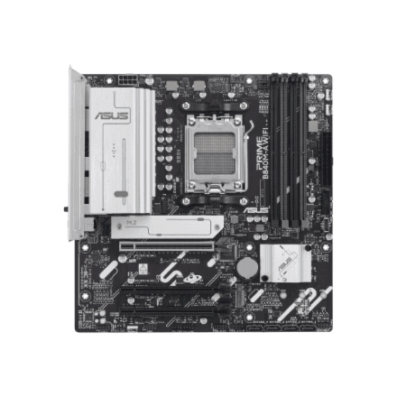 Asus PRIME B840M-A WIFI | Processor family AMD | Processor socket AM5 | DDR5 SDRAM | Supported hard disk drive interfaces SATA, M.2 | Number of SATA connectors 4