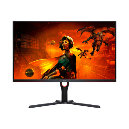 AOC | Monitor | U32G3X/BK | 31.5 " | IPS | 16:9 | 144 Hz | 1 ms | 3840 x 2160 pixels | 400 cd/m² | HDMI ports quantity 2 | Black