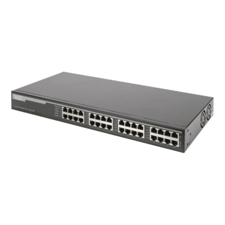 DIGITUS 10G Ethernet PoE+ Injector Hub, 802.3at, 10G | Digitus