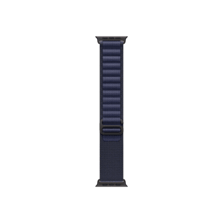 Apple 49mm Navy Alpine Loop - Large - Black Titanium Finish