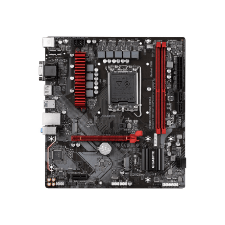 Gigabyte | B760M GAMING DDR4 1.0 M/B | Processor family Intel | Processor socket LGA1700 | DDR4 DIMM | Memory slots 2 | Supported hard disk drive interfaces SATA, M.2 | Number of SATA connectors 4 | Chipset Intel B760...