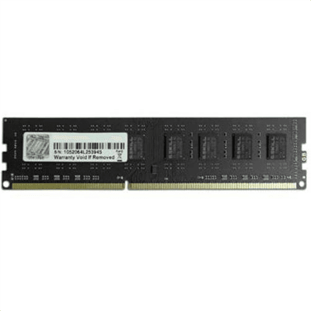 G.Skill | Value | 8 GB | DDR3 | 1333 MHz | PC/server | Registered No | ECC No