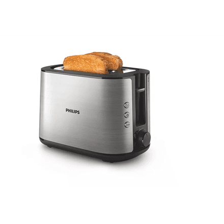 Philips | Toaster | HD2650/90 Viva Collection | Power 950 W | Number of slots 2 | Housing material Metal | Stainless Steel