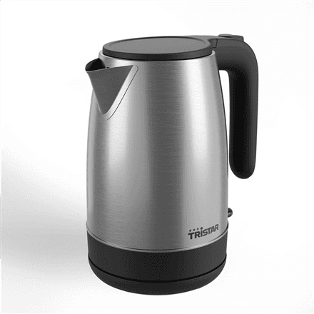Tristar | Kettle | WK-1348 | Electric | 2200 W | 1.7 L | Stainless steel | 360° rotational base | Black/Stainless Steel