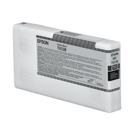 EPSON T65380N Matte Black Ink Cartridge (200ml) | Epson C13T65380N | Epson UltraChrome High Dynamic Range | Matte black