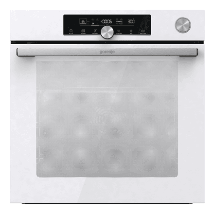 Gorenje Oven | BPSA6747A08WG | 77 L | Electric | AquaClean | Mechanical control | Steam function | Convection | Height 59.5 cm | Width 59.5 cm | White
