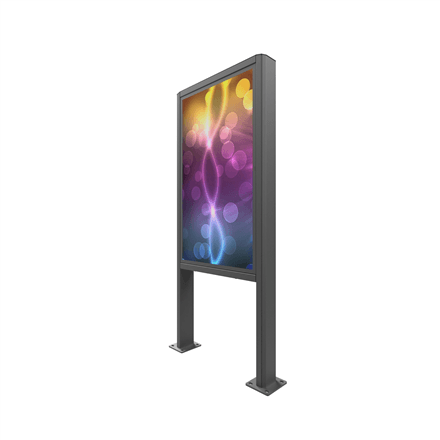 EDBAK POK100 Stand for 46-75" outdoor Samsung monitors: 46OHF, 55OHF, 75OHF, Black | EDBAK | Other | POK100 | 46-75 " | Black