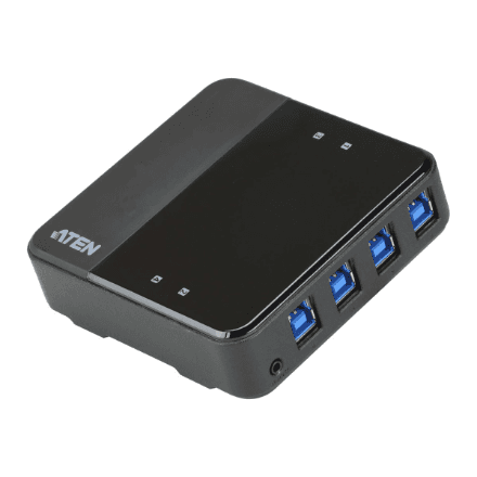 Aten | 4x4 USB 3.1 Gen1 Peripheral Sharing Switch | US3344