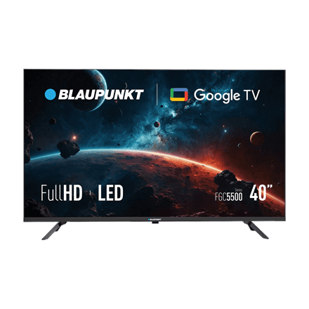 Blaupunkt | LED TV | 40FGC5501S | 1920 x 1080 | Smart TV | Google TV | Black