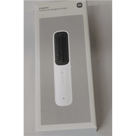 SALE OUT. Xiaomi Cordless Hair Straightener Brush EU | Warranty 24 month(s) | Ceramic heating system | Ionic function | Temperature (min) 160 °C | Temperature (max) 200 °C | DEMO