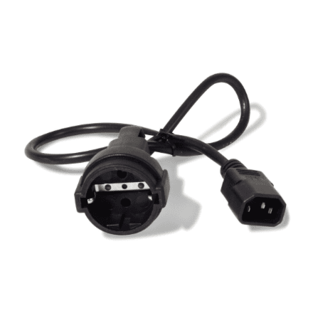 APC Power Cord, C14 to CEE 7/7 Schuko, 0.6m | Schneider Electric