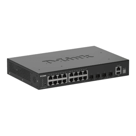 D-Link 16-Port Gigabit Stackable Smart Managed Switch | D-Link
