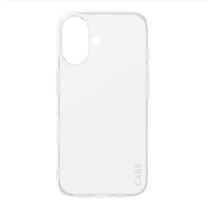 CARE Fashionable Case | Back cover | Apple | iPhone 16 | Recycled plastic | Transparent | X-Ray Soft Basic